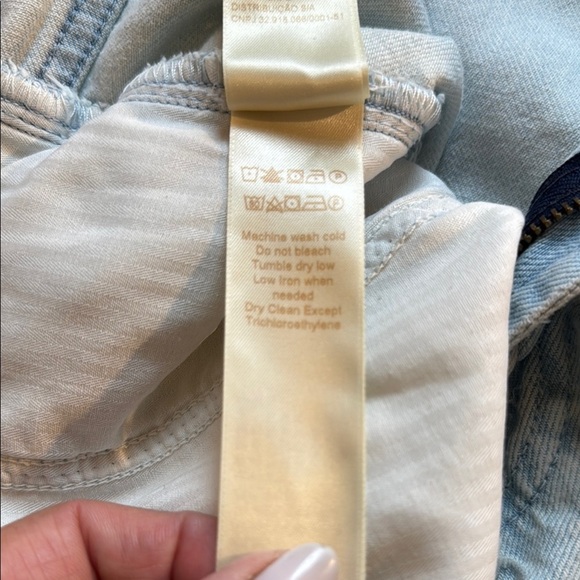 NWOT 7 For All Mankind Light Blue Barrel Style Women's Jeans Isadora Size 28 - Picture 10 of 13